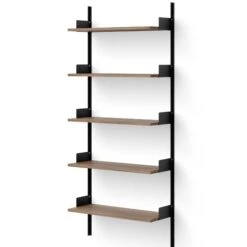 New Works New Works Wall Shelf 1900 Walnut/ Black