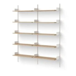 New Works New Works Library Bookcase 1900 Oak/ White