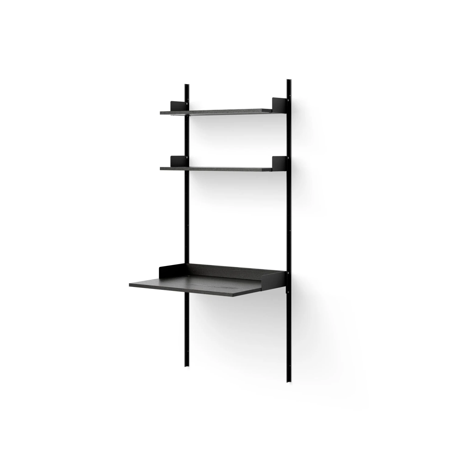 New Works New Works Study Bookcase 1900 Ash Wood/ Black 3 New Works New Works Study Bookcase 1900 Ash Wood/ Black