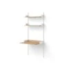 New Works New Works Study Bookcase 1900 Oak/ White -ferm LIVING || MONTANA Shop new works packshots nw study white oak p
