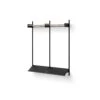 New Works New Works Wardrobe Shelf 2 Oak/ Black -ferm LIVING || MONTANA Shop new works packshots nw wardrobe shelf 2 black oak p
