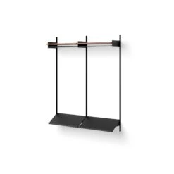 New Works New Works Wardrobe Shelf 2 Walnut/ Black