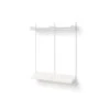 New Works New Works Wardrobe Shelf 2 White -ferm LIVING || MONTANA Shop new works packshots nw wardrobe shelf 2 white white p