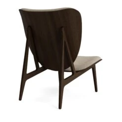 NORR11 Elephant Armchair Dark Smoked Oak/Barnum Col 3 -ferm LIVING || MONTANA Shop norr11elephant lounge chairbarnum boucle col 3 oak dark smoked back p