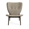 NORR11 Elephant Armchair Dark Smoked Oak/Barnum Col 3 -ferm LIVING || MONTANA Shop norr11elephant lounge chairbarnum boucle col 3 oak dark smoked p