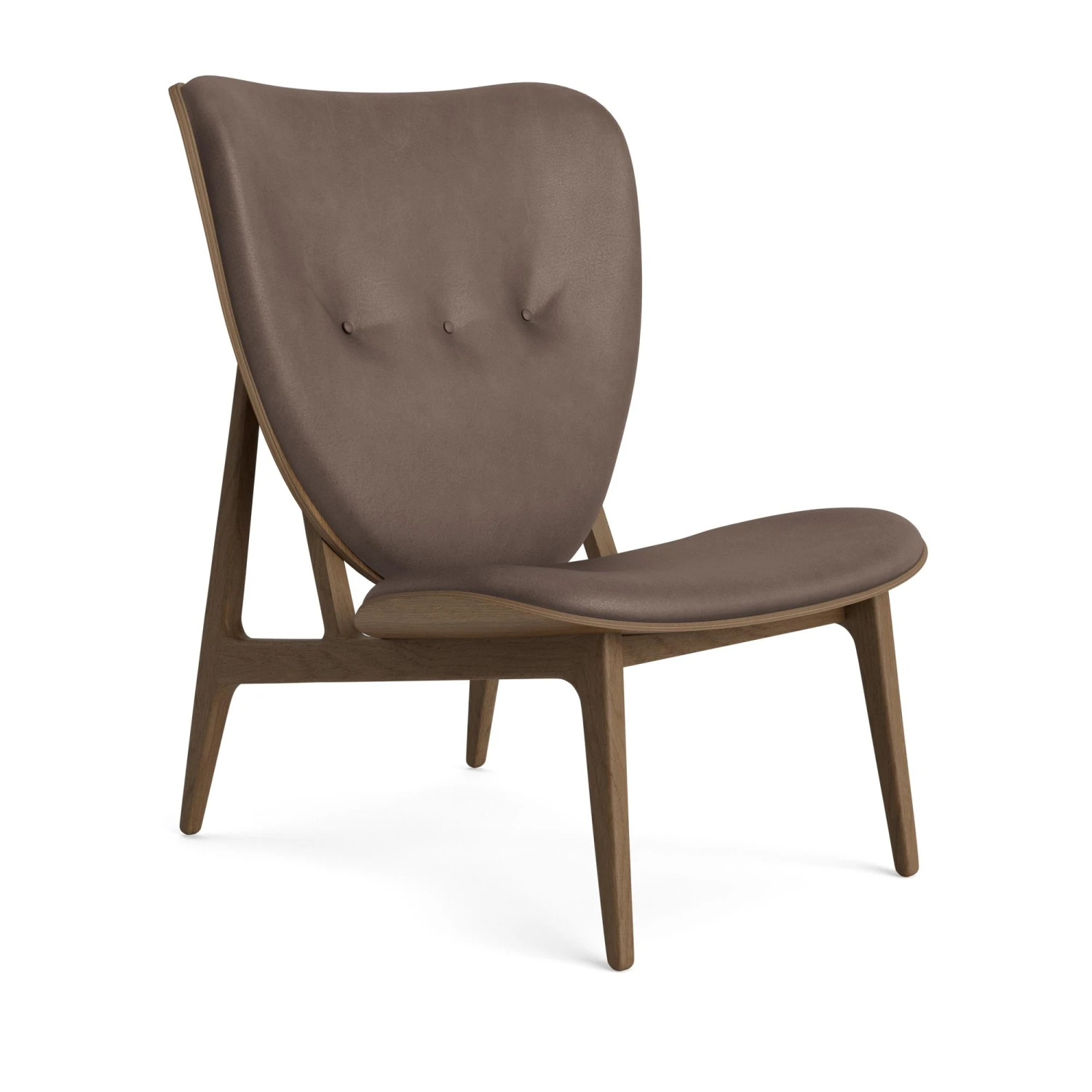NORR11 Elephant Armchair Light Smoked Oak/Dark Brown 21001 4 NORR11 Elephant Armchair Light Smoked Oak/Dark Brown 21001 - Image 2