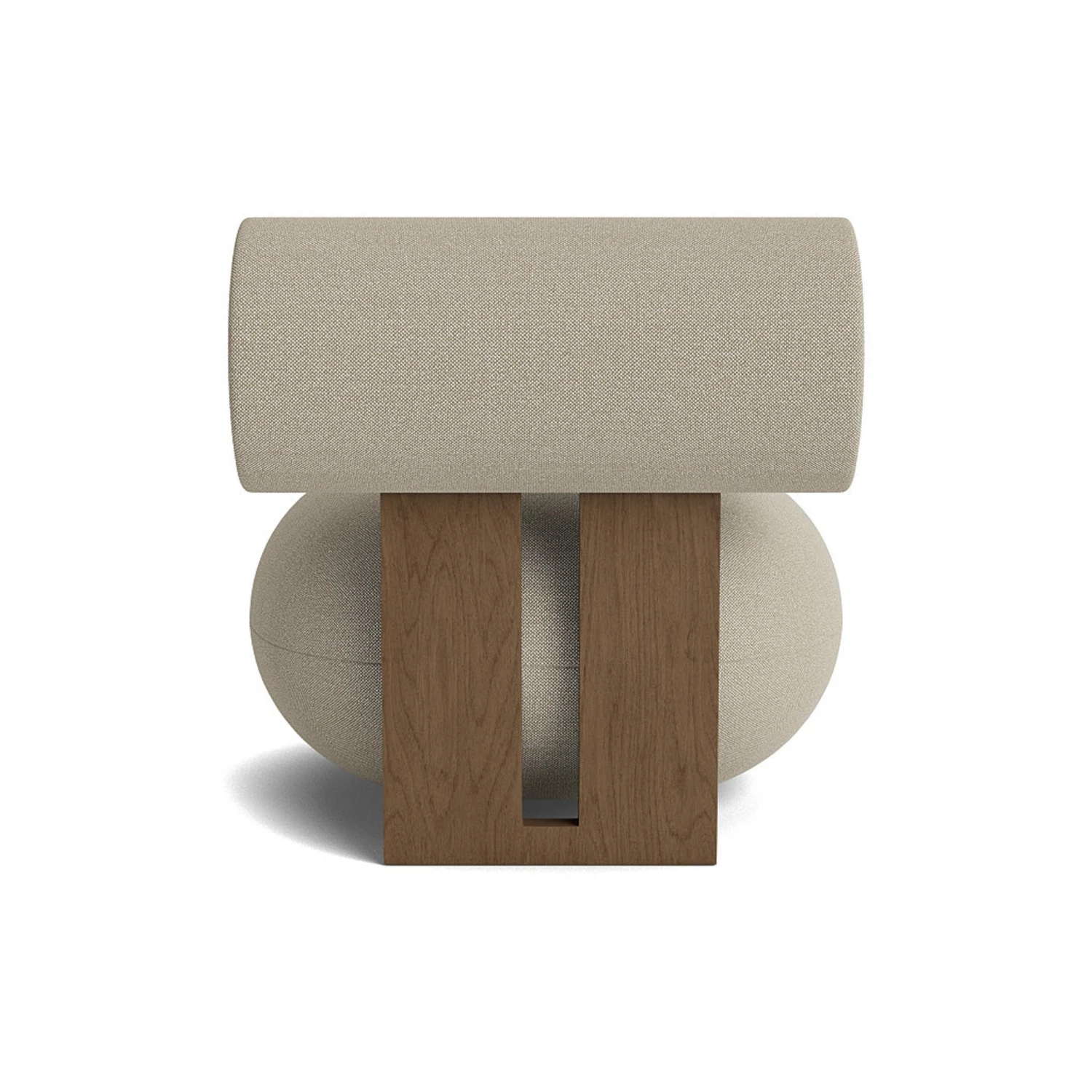 NORR11 Hippo Armchair Light Smoked Oak/Hallingdal 65 220 4 NORR11 Hippo Armchair Light Smoked Oak/Hallingdal 65 220 - Image 2