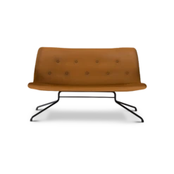 Bent Hansen Primum Sofa W/o. Armrest Black/ Cognac