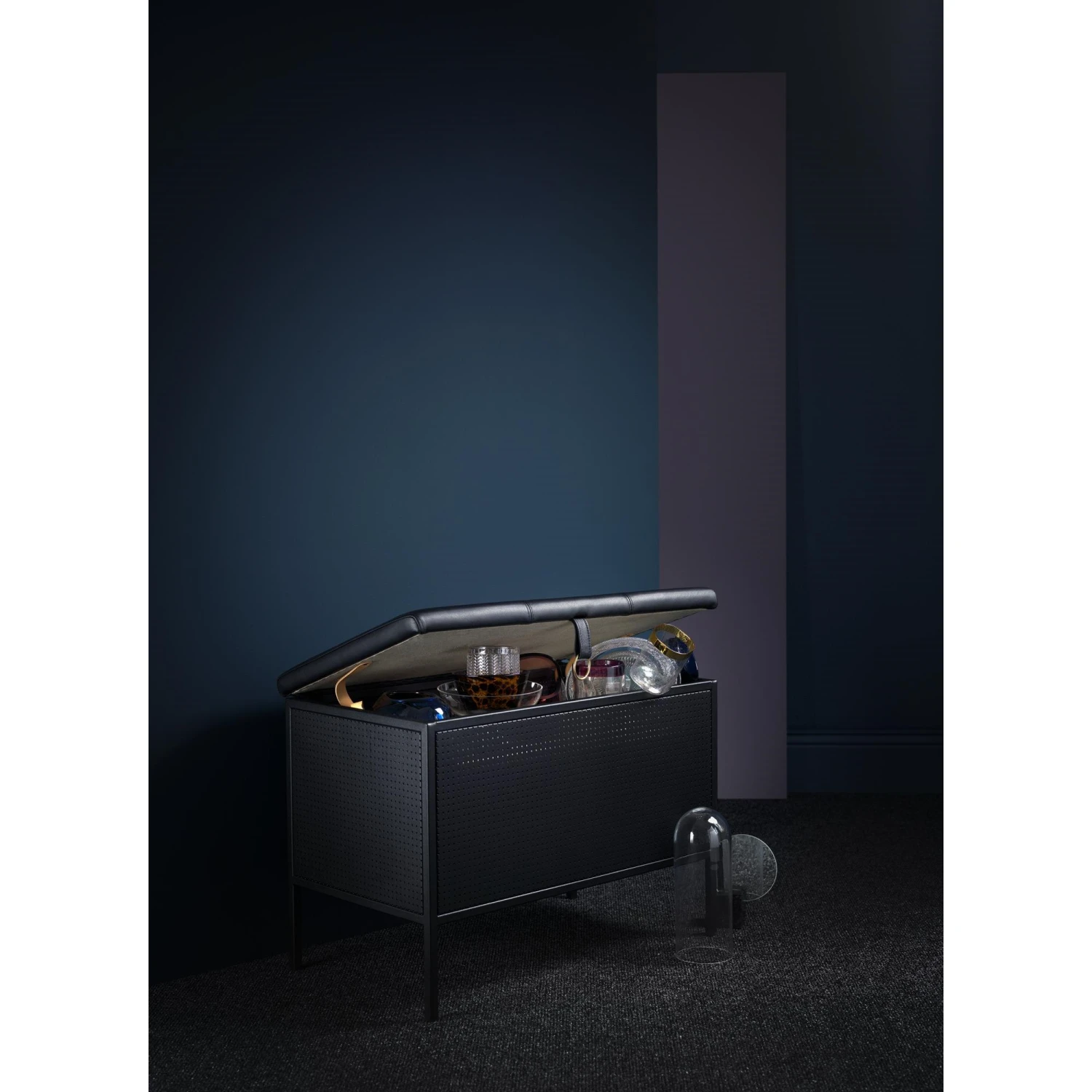 Maze Frank Storage Bench Black/ Black 7 Maze Frank Storage Bench Black/ Black - Image 5