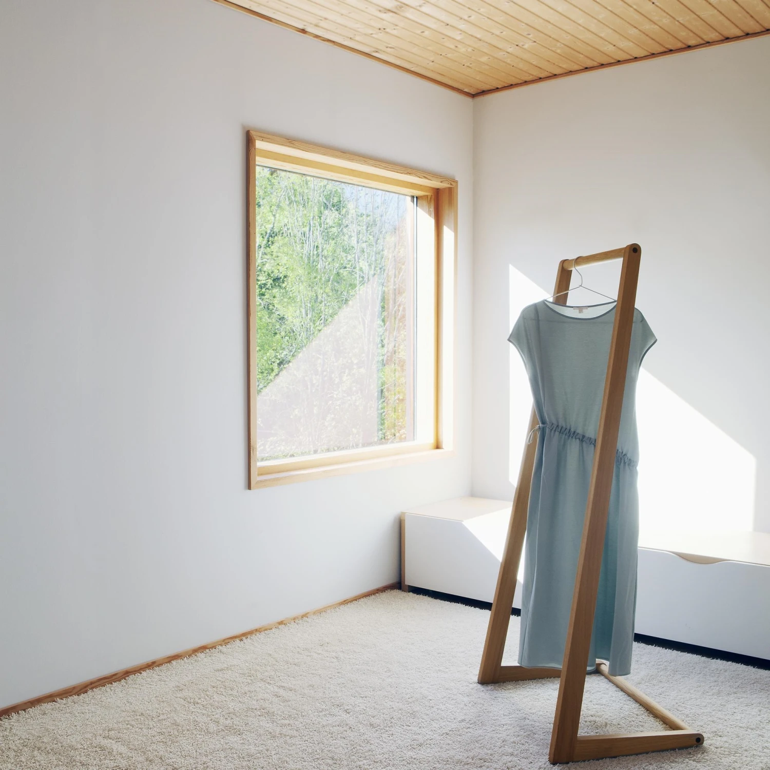 Nikari Skandinavia Collection Small Clothes Rack Oiled Oak 5 Nikari Skandinavia Collection Small Clothes Rack Oiled Oak - Image 3