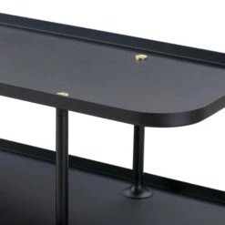 Wendelbo Slice Bookcase Medium Black -ferm LIVING || MONTANA Shop slice shelf medium medium v4 300 dpi p