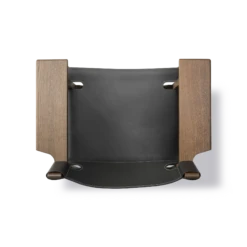 Fredericia Furniture The Spanish Chair Smoked Oiled Oak/Black Saddle Leather -ferm LIVING || MONTANA Shop spanishchair2226 smokedoak black 3 p