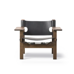 Fredericia Furniture The Spanish Chair Smoked Oiled Oak/Black Saddle Leather -ferm LIVING || MONTANA Shop spanishchair2226 smokedoak black p