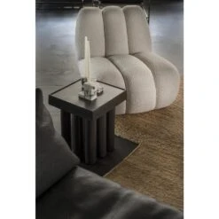 101 Copenhagen Toe Armchair Bouclé -ferm LIVING || MONTANA Shop spider table brick candle holders toe chair p