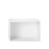 Muuto Stacked Bookcase System Large W. Backplate White -ferm LIVING || MONTANA Shop stacked white back modules large p