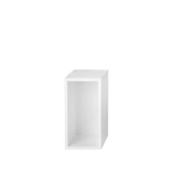 Muuto Stacked Bookcase System Small W. Backplate White
