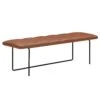 Wendelbo Tip Toe Bench 45x155 Parma Cognac -ferm LIVING || MONTANA Shop tip toe bench large parma cognac v1 300 dpi p