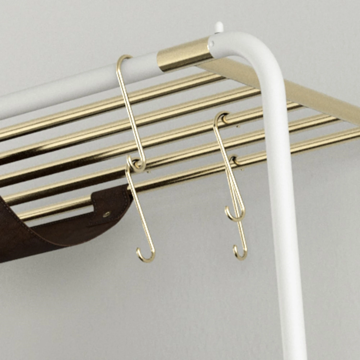 Umage Lean On Me Clothes Rack White 6 Umage Lean On Me Clothes Rack White - Image 4