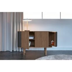 Umage Treasures Cabinet Dark Oak/Venetian Cane -ferm LIVING || MONTANA Shop umage lifestyle treasures dark oak shadow asteria table pearl white p 3