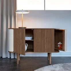 Umage Treasures Cabinet Dark Oak/Sterling 7 Umage Treasures Cabinet Dark Oak/Sterling -ferm LIVING || MONTANA Shop umage lifestyle treasures dark oak sterling asteria table pearl white p 1