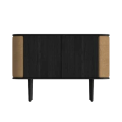 Umage Treasures Cabinet Black Oak/Sugar Brown