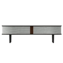 Umage Audacious TV Bench Black Oak/Sterling