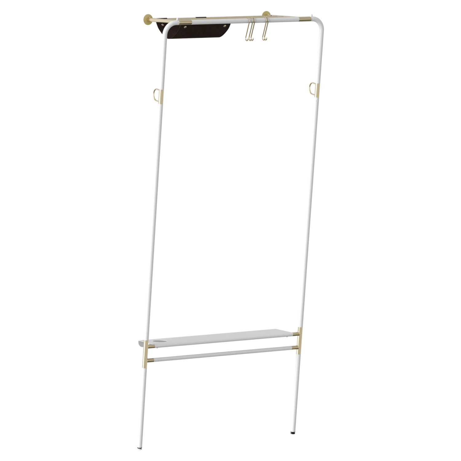 Umage Lean On Me Clothes Rack White 3 Umage Lean On Me Clothes Rack White
