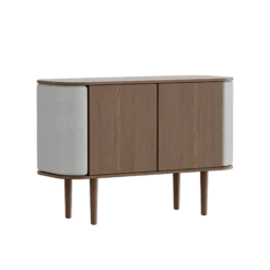 Umage Treasures Cabinet Dark Oak/Sterling 6 Umage Treasures Cabinet Dark Oak/Sterling -ferm LIVING || MONTANA Shop umage packshot 5774 710 03 treasures 2 door dark oak sterling 2 p