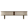 Umage Audacious TV Bench Dark Oak/White Sands 2 Umage Audacious TV Bench Dark Oak/White Sands -ferm LIVING || MONTANA Shop umage packshot 5801 707 02 audacious tv bench dark oak white sands p