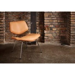 VERMUND VL135 Lounge Chair Black Leather/Chrome Frame -ferm LIVING || MONTANA Shop vl135 3 p
