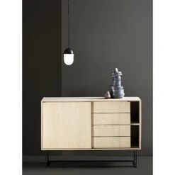 Woud Virka Sideboard High Oak -ferm LIVING || MONTANA Shop woud lifestyle 2016 virka dot hinken p