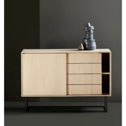 Woud Virka Sideboard High Oak -ferm LIVING || MONTANA Shop woud virka 2 p